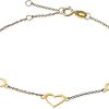 Xenox Xenox Damen 9K 375Er Gelbgold Armband Mit Anhanger In Goldfarben - Xg9K7000G | Armbander