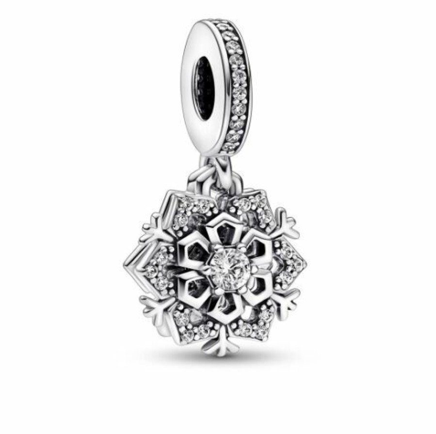 Pandora Pandora Charm Moments Sparkling Snowflake Mit Zirkonia 792355C01 | Charms & Anhanger