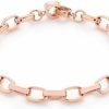 Leonardo Leonardos Damen Armband Ornella Gliederkette Charm-Armband Rosegold 016432 | Armbander