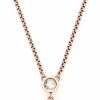 Leonardo Leonardo Damen Halskette Collier Delicato Venezianerkette Rosegold 018360 | Halsketten