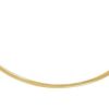 Ernstes Design Ernstes Design Damen Halskette 10-Fach Drahtseil Collier 50Cm Gold Ds10-Gg-50 | Halsketten