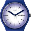 Swatch Swatch Damen Analoguhr Violet Verbena Lila/Blau Suon716 | Analoguhren