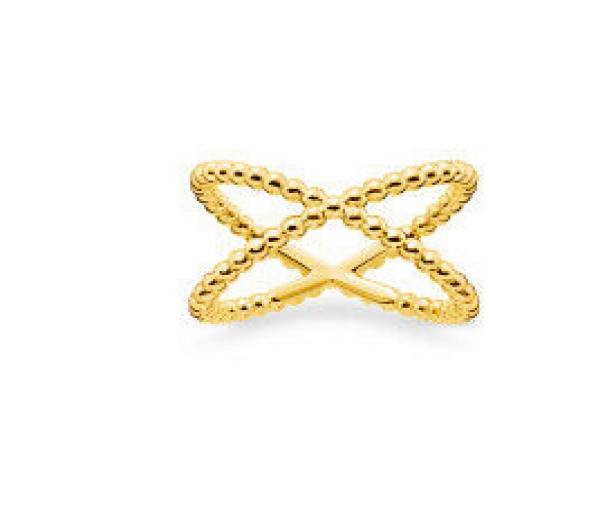 Thomas Sabo Thomas Sabo Damen Kugel Ring Grose 58 Gelbgold Tr2152-413-39 | Ringe