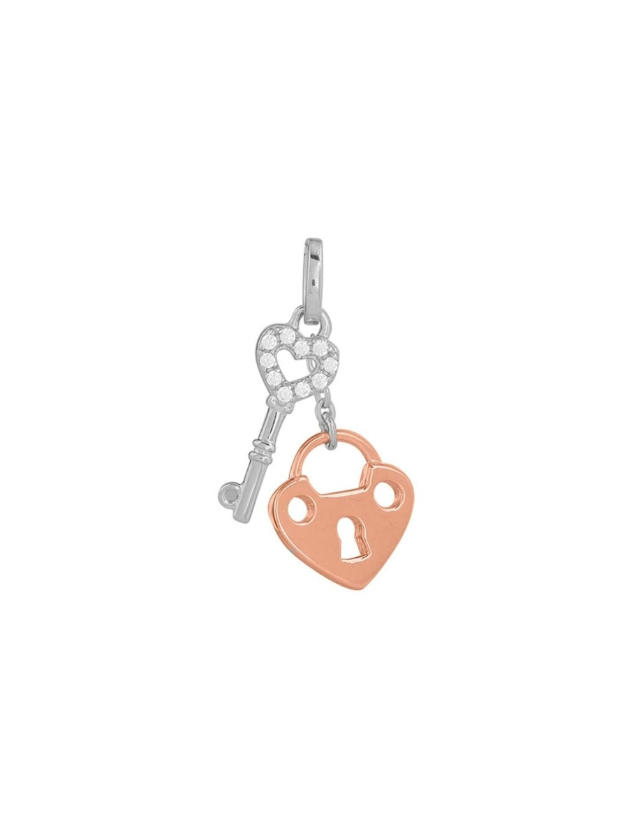 Xenox Xenox Xs3411R Damen Anhanger Schlussel Schloss | Charms & Anhanger