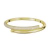 Swarovski Swarovski Damen Armreif Dextera Gold 5674979 | Armbander