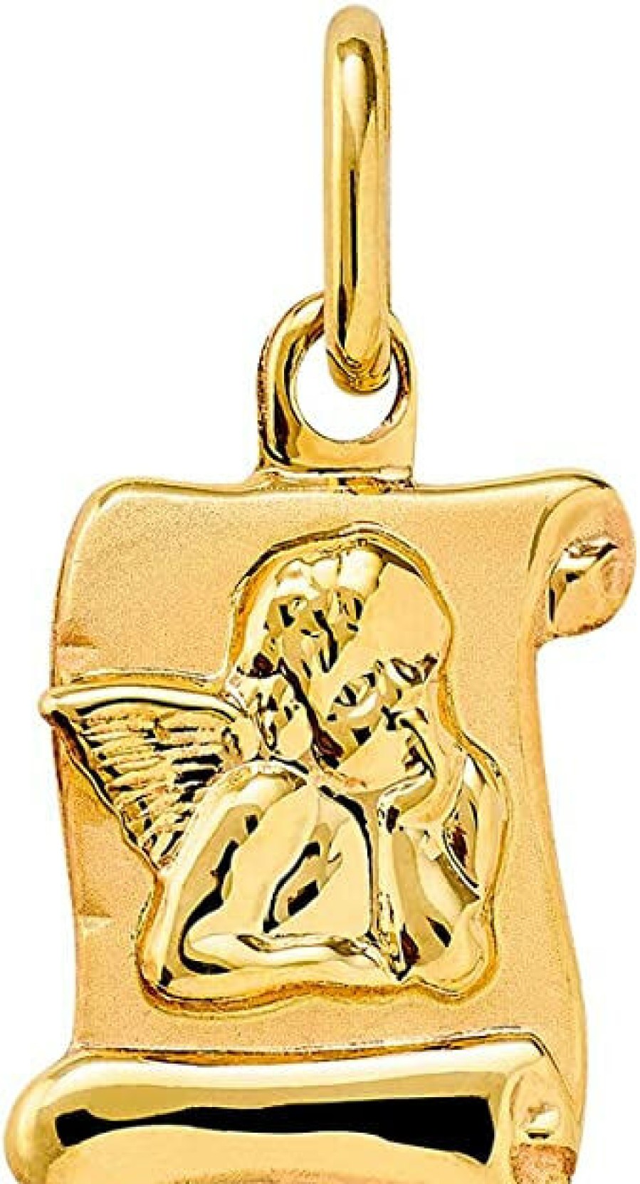 Xenox Xenox Damen 9K Gelbgold Engel-Anhanger In Goldfarben - Xg9K0058G | Charms & Anhanger