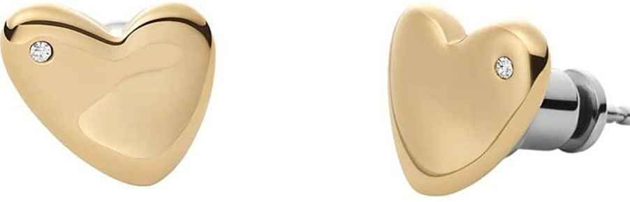 Skagen Ohrstecker Katrine Edelstahl Goldfarben, Skj1568710 | Ohrringe