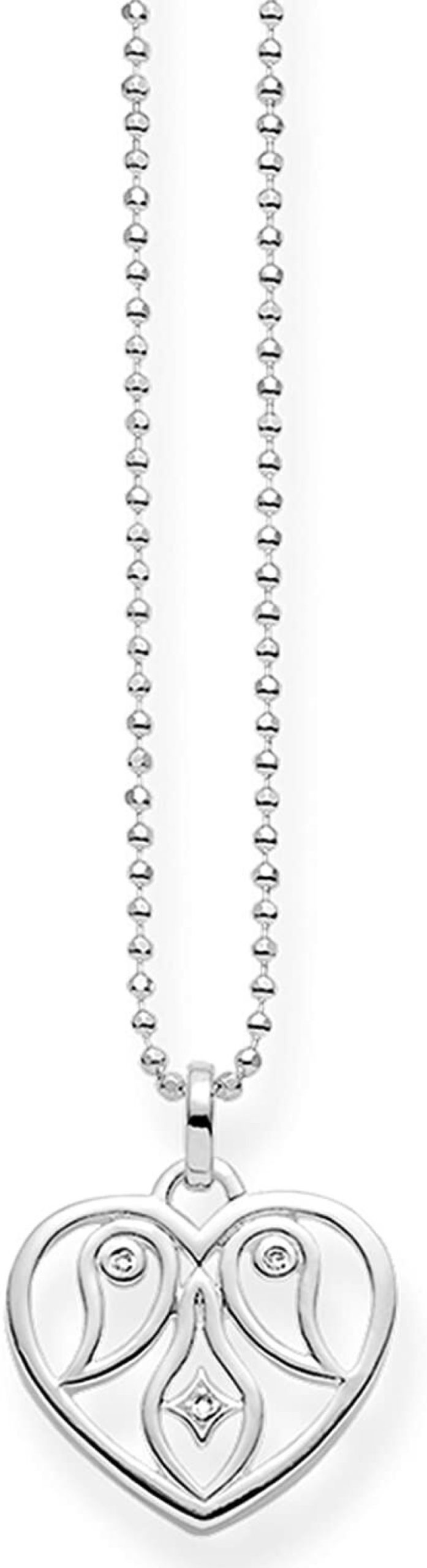 Thomas Sabo Thomas Sabo Damen-Colliers Mit Herzanhanger Silber Ke0018-725-21-L45V | Halsketten