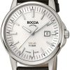 Boccia Boccia Titanium Herren Armbanduhr Mit Lederband 3643-01 | Analoguhren