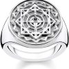 Thomas Sabo Thomas Sabo Breiter Ring Silber D_Tr0041-714-11-58 | Ringe