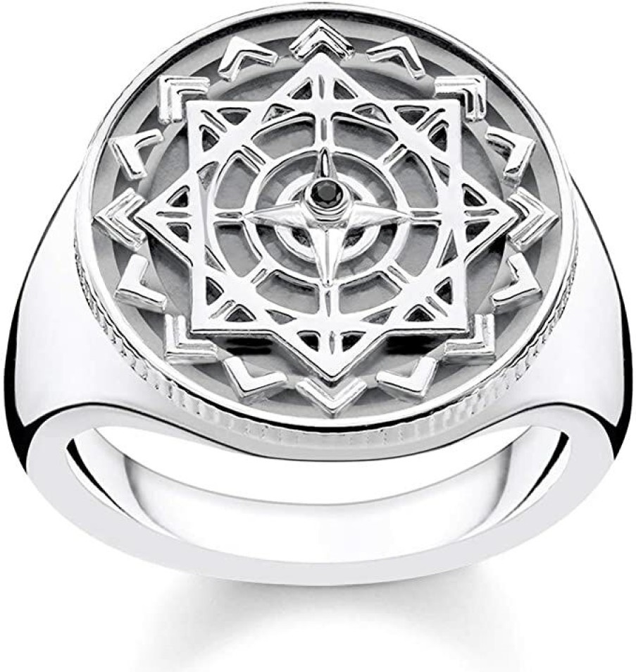 Thomas Sabo Thomas Sabo Breiter Ring Silber D_Tr0041-714-11-58 | Ringe