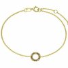 Xenox Xenox Damen Armband Mit Weisen Topas Und Quarz Steinen Gold Xg4437G | Armbander