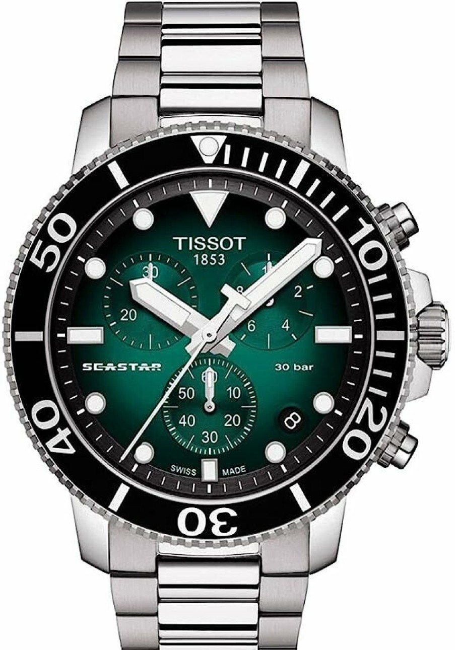 Tissot Herren-Armbanduhr Seastar 1000 Quartz Chronograph T120.417.11.091.01 | Chronographen