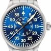 Laco Laco Herren Automatikuhr Fliegeruhr Basis Aachen Blaue Stunde Silber 862103.Mb | Automatikuhren