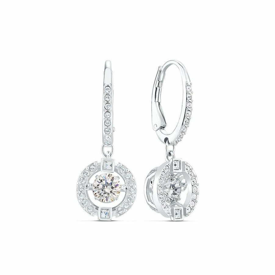 Swarovski Swarovski Damen Ohrstecker Sparkling Silber 5504652 | Ohrringe