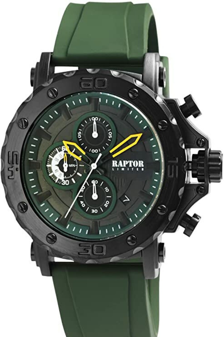 Raptor Raptor Chronograph Mit Silikonband Ra20349-002 | Chronographen