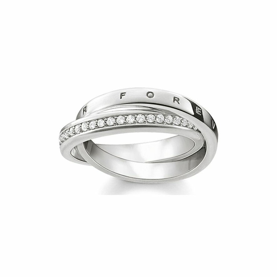 Thomas Sabo Thomas Sabo Damen Ring Together Forever Grose 54 Silber Tr2099-051-14-54 | Ringe