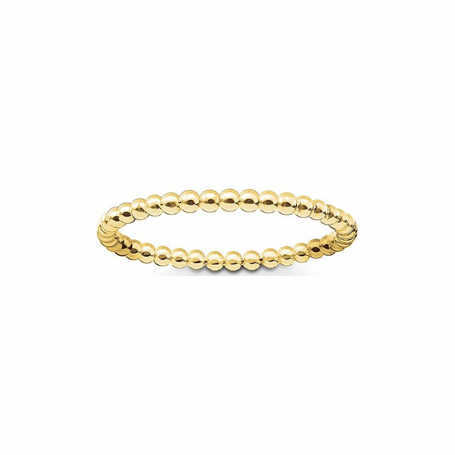 Thomas Sabo Thomas Sabo Damen Kugelring Grose 52 Gelbgold Tr2122-413-12-52 | Ringe