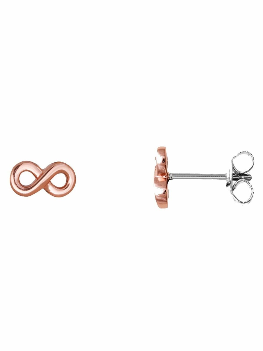 Xenox Xenox Damen Ohrstecker Infinity Rosegold Xs3736Rn | Ohrringe