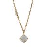 Campur Campur Collier Mondstein, Swz-Perle, 18Ct Vergoldet, 40+5 Cm Cs1753Mp | Halsketten