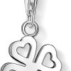 Thomas Sabo Thomas Sabo Charm Anhanger Kleeblatt 0790-001-12 | Charms & Anhanger