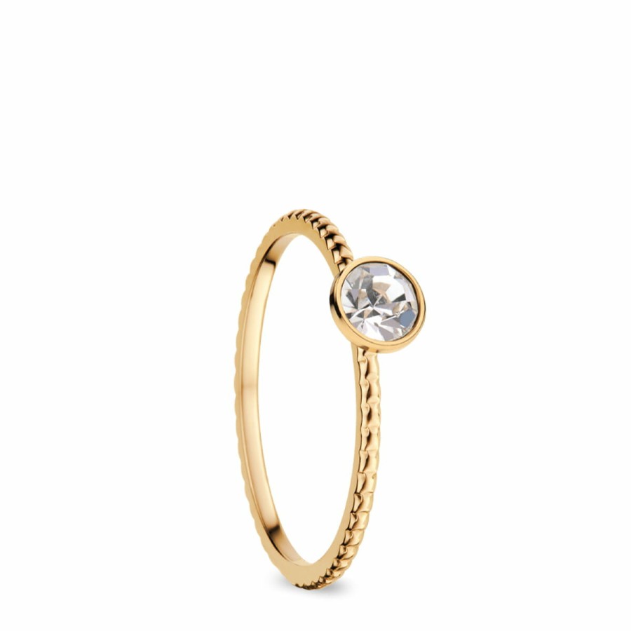 Bering Bering Damen Ring Zirkonia Arctic Symphony Grose 65 Gold 562-27-90 | Ringe