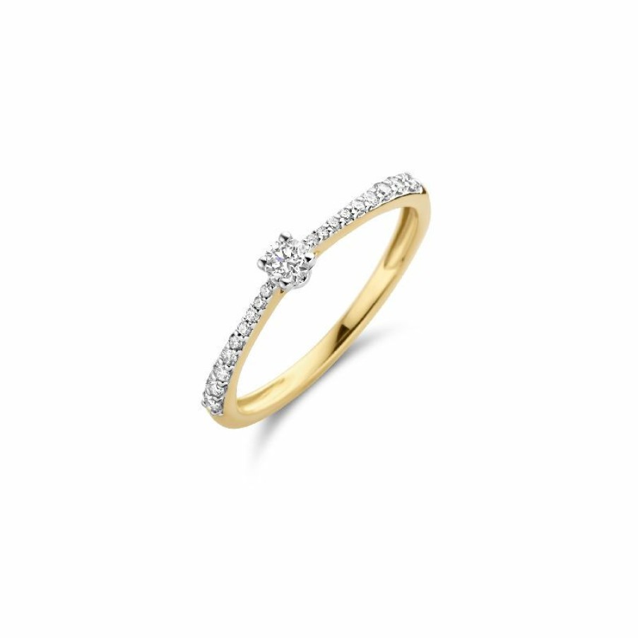 Blush Blush Damen Verlobungsring Mit Diamanten 0,2Ct Grose 54 Gold 1658Bdi/54 | Ringe