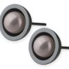 Ernstes Design Ernstes Design Damen Perlen Ohrstecker Silber E222 | Ohrringe