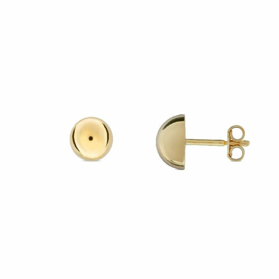 Dein-Juwelier Kollektion Damen Runde Ohrstecker O6Mm Gold 802.1027 | Ohrringe