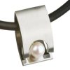 Ernstes Design Ernstes Design Anhanger An134 Aus Edelstahl Mit Perle 8 Mm Mattiert | Charms & Anhanger