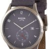 Boccia Boccia Herren Analog Quarz Uhr Mit Leder Armband 3606-03 | Analoguhren