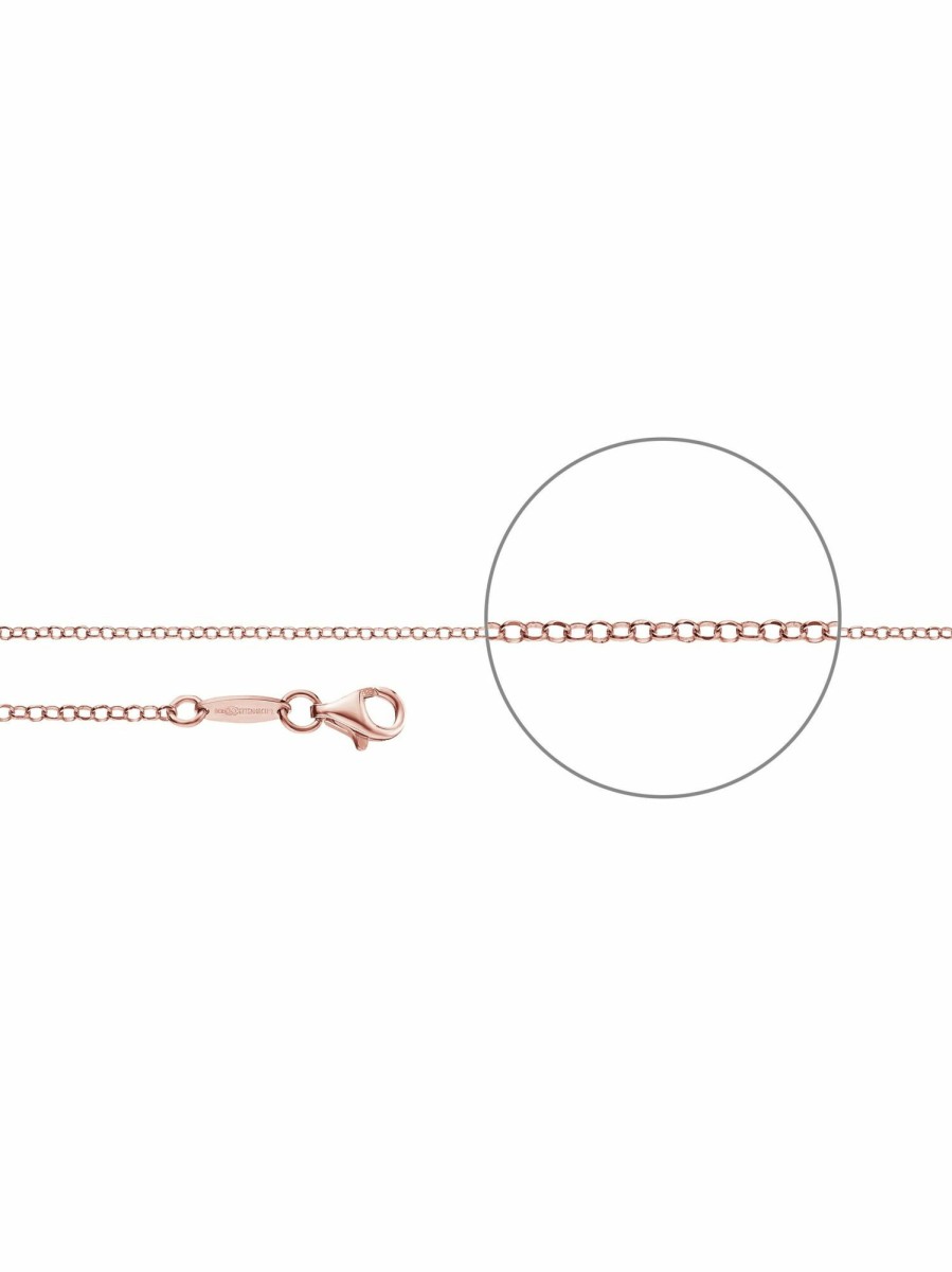 Der Kettenmacher Der Kettenmacher Damen Halskette Erbskette Rotgold C2-45R | Halsketten