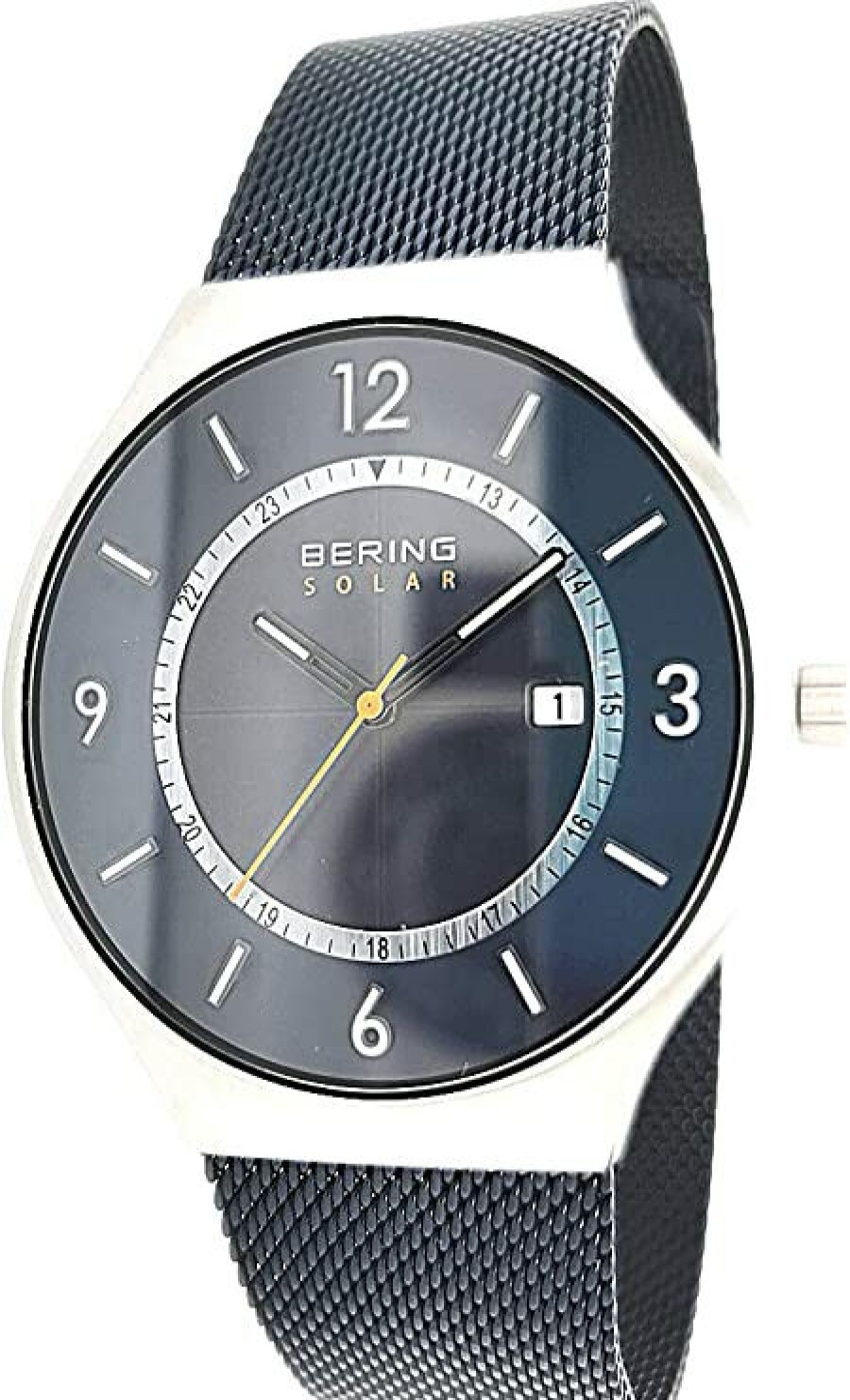 Bering Bering Herren Uhr Analog Solar Mit Edelstahl-Armband 14441-307 | Analoguhren