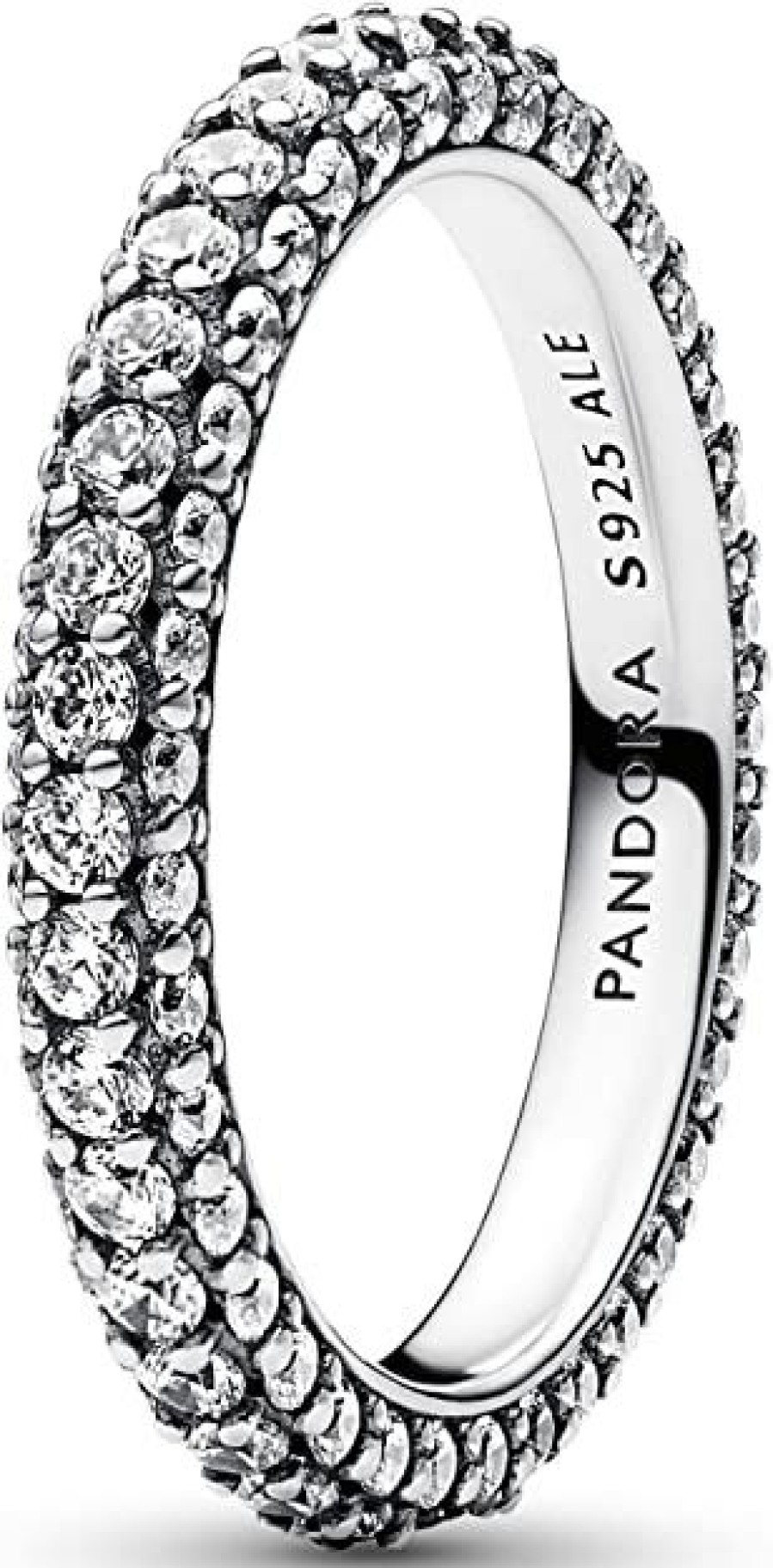 Pandora Pandora Damen-Ring Zeitloses Pave Silber 192627C01 | Ringe