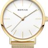 Bering Bering Damen Analog Quarz Classic Collection Armbanduhr 13436-334 | Analoguhren